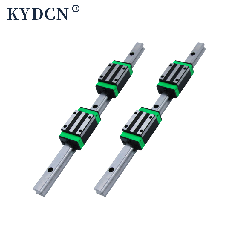 HGR series two rail four slider set